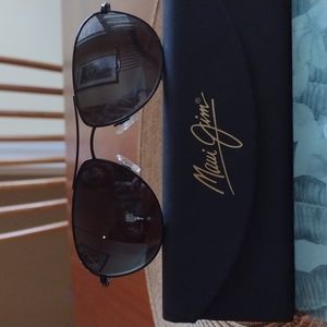 Maui Jim Baby beach sunglasses and case